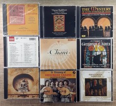 Chants Tibetan Buddhism Gregorian Spiritual CD Lot of 9 Robert Gass Benjamin - $29.69