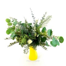 IKEA SMYCKA Green Artificial Bouquet 19 ¾&quot; Store Display 004.611.38 - $24.74