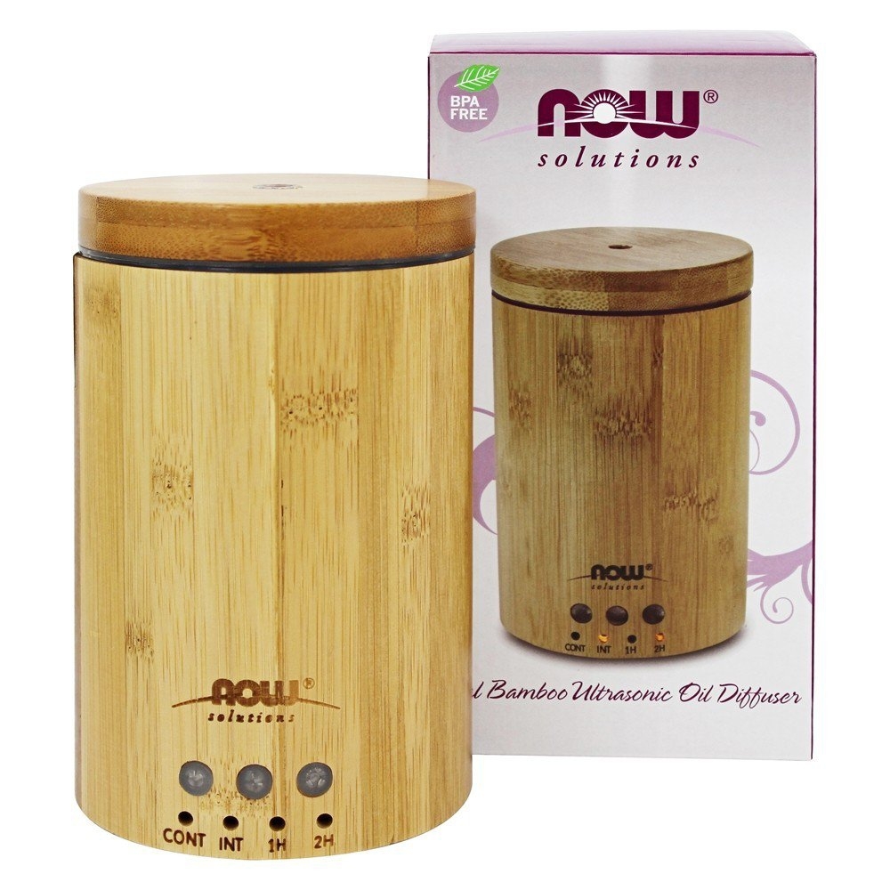 NOW Foods Real Bamboo Ultrasonic Oil Diffuser - $51.85
