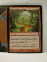 (TC-1105) 2008 Magic the Gathering Trading Card #100/150: Roar of the Crowd - £0.78 GBP