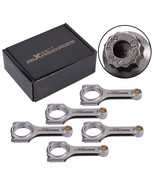 5x Forged H-beam Connecting Rods for Fiat 2.0 coupe 5 cyl 20V Conrod 800HP - £366.74 GBP