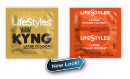 50 CT LifeStyles Large (KYNG) Condoms - $12.38