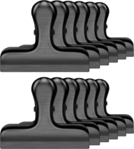 12 Packs Metal Black Chip Clips, Heavy Duty Chip Clips Bag Clips Food Cl... - €11,54 EUR
