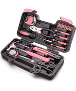CARTMAN 39Piece Tool Set General Household Hand Tool Kit with Plastic To... - £30.66 GBP