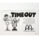1972 McDonald&#39;s Boston Restaurant Advertisement Fast Food Vintage DWF22 - $27.40 CAD