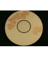 Centerpiece Charger Plate Glass Embossed Floral Border 3-D Effect back g... - $40.10