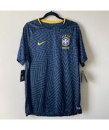NIKE- AUTHENTIC 2017 BRAZIL FOOTBALL SOCCER JERSEY - SIZE LARGE - NWT - $70.78