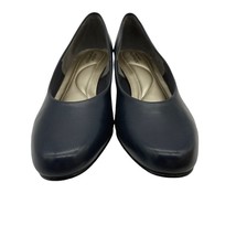 Soft Styles Womens Shoes Navy heel Size 6.5 Narrow Angel II Hush Puppy C... - $14.88