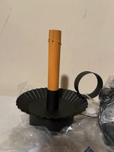 Crimped electric Accent Light in black tin image 4