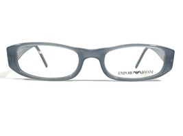 Emporio Armani 566 270 Eyeglasses Frames Blue Rectangular Full Rim 48-18... - $83.96
