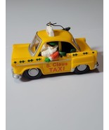 Hallmark Keepsake Ornament 1990  Santa Claus Taxi Cab Christmas - $12.00