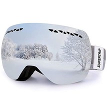 Professional Ski Goggles For Men And Women Double Lens Anti-Fog Big Spherical Sk - £33.96 GBP