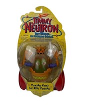 Nickelodeon Jimmy Neutron Boy Genius Yokian KIng Action Figure Mattel 2001 - £16.15 GBP
