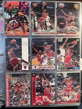 Micahel Jordan Lot of Cards (Fleer, NBA Hoops, Upper Deck, Fleer) 9 Cards - £4,138.71 GBP