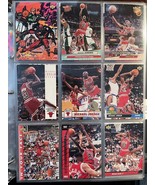 Micahel Jordan Lot of Cards (Fleer, NBA Hoops, Upper Deck, Fleer) 9 Cards - £4,057.35 GBP