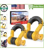Heavy-Duty 2 Pack 3/4&quot; D-Ring Shackles - 41,887lbs Break Strength &amp; Isol... - $830.66 MXN