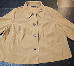 Briggs New York Blazer Button Front Jacket Long Sleeve Women&#39;s Size 24W - €14,48 EUR