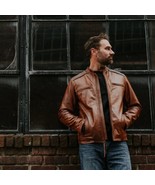 Hecho a mano Elegante MARRÓN Nueva Chaqueta para Hombre Piel de Cordero ... - €134,52 EUR+ Hecho a mano Elegante MARRÓN Nueva Chaqueta para Hombre Piel de Cordero ... - €134,52 EUR+