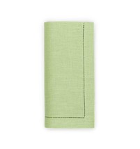 Sferra Festival Dinner Napkins Kiwi Green Linen Set of 4 - $62.00