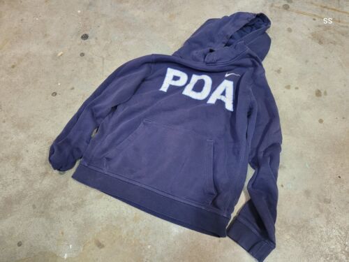 Primary image for Nike PDA Worn-Out Logo Navy Blue Hoodie Sweater Soccer Shirt Youth Boy size XL