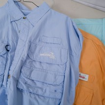 Lot of 4 Men&#39;s Mesh Lined Fishing Gear Shirt Size XXL - $59.39