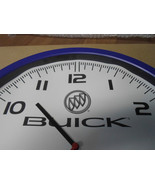 Wall Clock Buick Regal LaCrosse Enclave Licensed GM Blue White Quartz WA... - £11.40 GBP