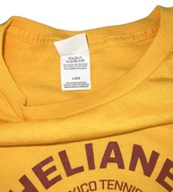 Heliane Steden Tennis Tee Yellow Hall of Fame 2022 Sz Large L Hanes image 5