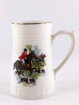Lord Nelson Pottery Beer Stein Mug Fox Hunt Horses Hounds - £8.73 GBP