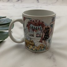 Vintage Santa Barbara Ceramic Design Bedroom Cats Coffee Mug Alice Shaw Art - £13.17 GBP