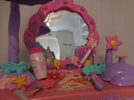 Disney Ariel Little Mermaid Magical Talking Vanity + Plush Doll + Acces Nice - £105.72 GBP