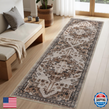 Joydeco Runner Rug 2x5 Non Slip Machine Washable Vintage Hallway Carpet ... - $38.96