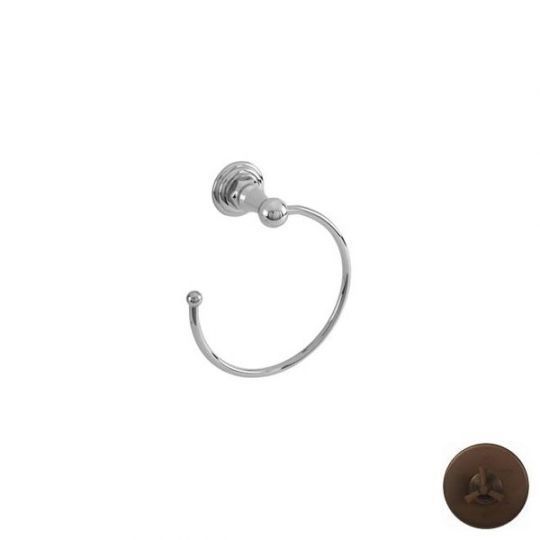 NEWPORT BRASS 13-10/07 OPEN TOWEL RING  ENGLISH BRONZE - $94.05