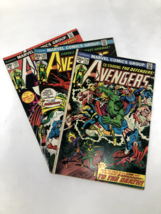 Lot of 3 MARVEL Avengers Comic Books Vol 125 VG, 111 VG, 118 VG- - $31.50