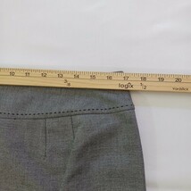 Ann Taylor LOFT Women's Back Zipper & Slit Pull On Gray Skirt Size 10 Waist 34" image 11