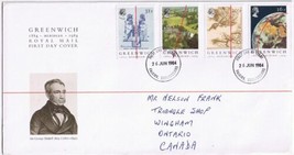 United Kingdom First Day Cover Falkirk Greenwich Meridian - £7.85 GBP