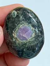 Natural Ruby + Zoisite cabochon 134.85 crts crystals pendants jewelry 1p... - $26.14