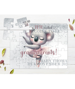 I&#39;m Tutu Excited Koala 30pce Wooden Puzzle, Baby Announcement - £28.32 GBP