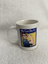 Rosie The Riveter Coffee Mug “We Can Do It World War II Women” Fredericksburg TX - £10.02 GBP