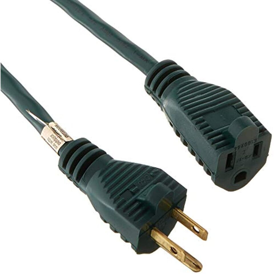 Master Electrician 400 Outdoor 40-Feet Extension Cord, Green - $33.27