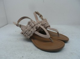 Sugar Women&#39;s Strap Simmone Casual Demi-Wedges Pink Size 7.5M - $17.80