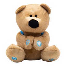 Bibletoys Prayer Bear 10&#39; Plush Stuffed Animal With Prayer Book And Backpack - £43.82 GBP