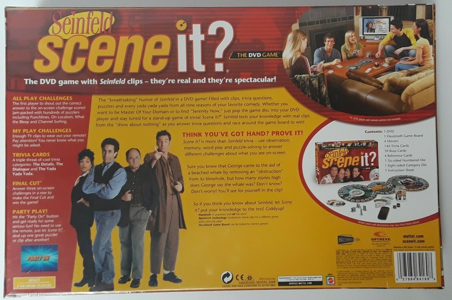 Seinfeld Scene it? DVD Game NIP 2008 Item image 2