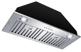 EALLMALL KF21-30 Range Hood Vent Insert 30 inch 3 speed Stainless Steel NEW - $2,211.41 MXN
