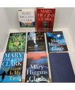 8 Vtg Mary Higgins Clark HCDJ Book Lot Street Goodbye Meet Again Nightim... - £19.10 GBP