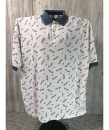 Bill Blass Mens Polo Golf Shirt Golf Club/Tees/Ball Graphics  EUC Size XL - €10,02 EUR