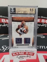 Jermaine Gresham Bgs 9.5 2010 National Treasures Rookie Patch Laundry Tag /15 - £31.63 GBP