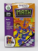 LeapFrog Quantum LeapPad Learning System - New - 5th Grade Math Book - £13.78 GBP