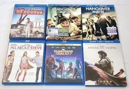 The Hangover 1-3, Guardians Of The Galaxy 3D, American Sniper &amp; All About Steve  - £12.93 GBP