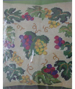 Needlepoint Pillow Kit &quot;Grapevine&quot;  Backing &amp; Pillow form not included - $29.99