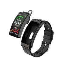 Bluetooth Smart Bracelet with Headset Activity Fitness Tracker Sports Wr... - £42.14 GBP